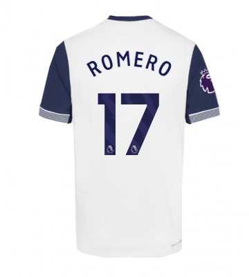 Tottenham Hotspur Cristian Romero #17 Primera Equipación 2024-25 Manga Corta